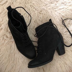 Aldo black booties